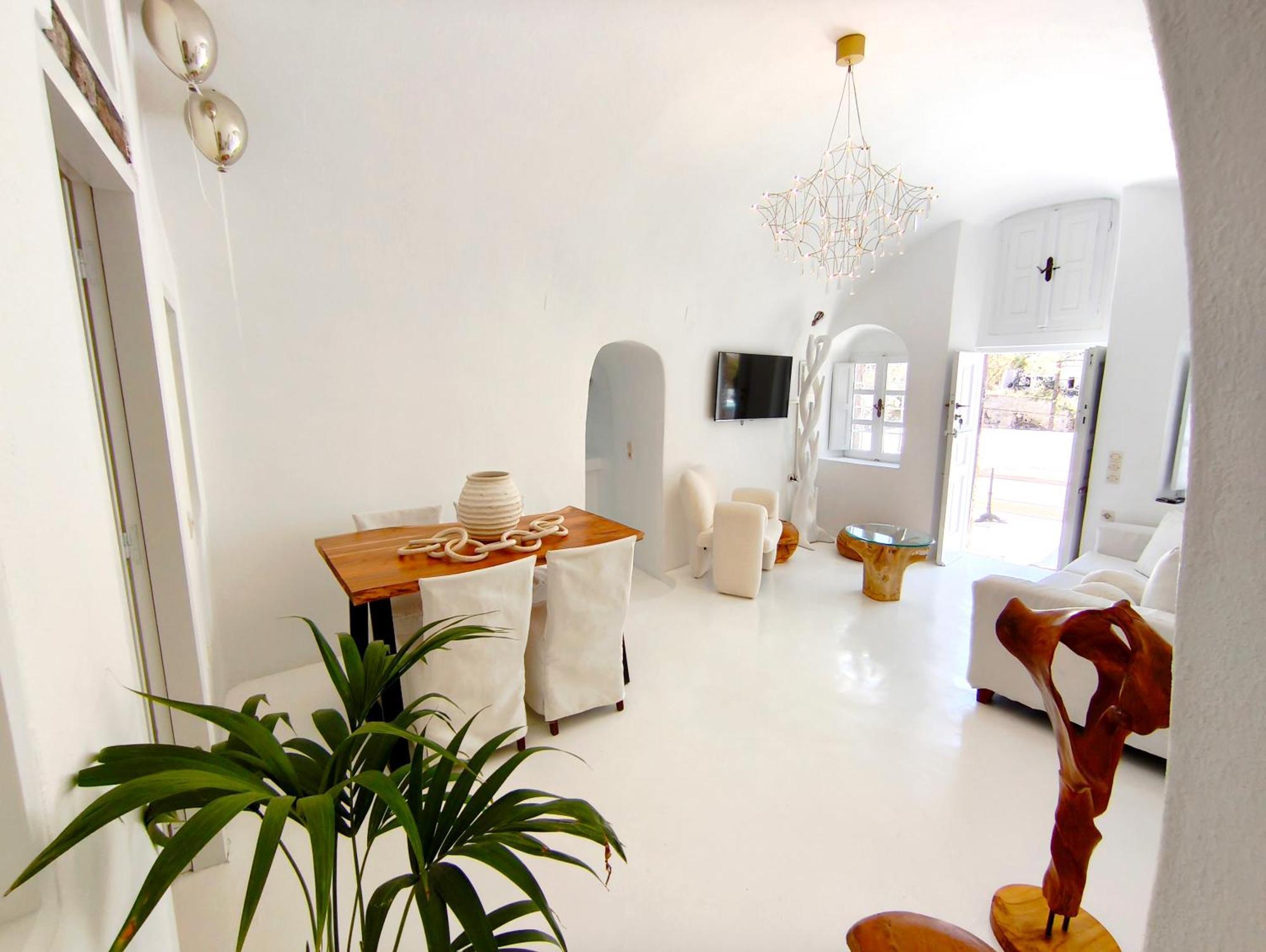 The Magic Luxury Cave Suites Vóthon Exterior foto
